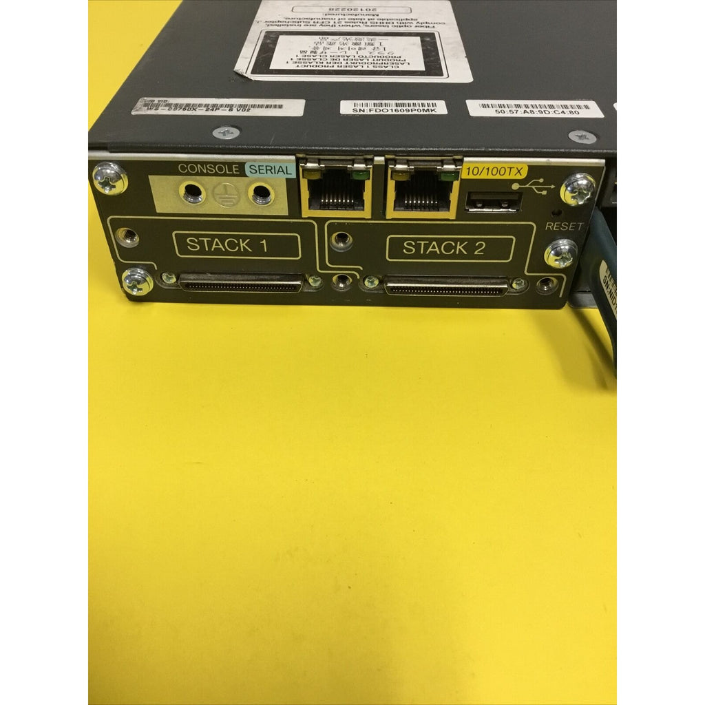 Cisco C3kx-NM-1G Catalyst 3750X 3560X Series 24-Ports Network Switch TNY-WS3750X