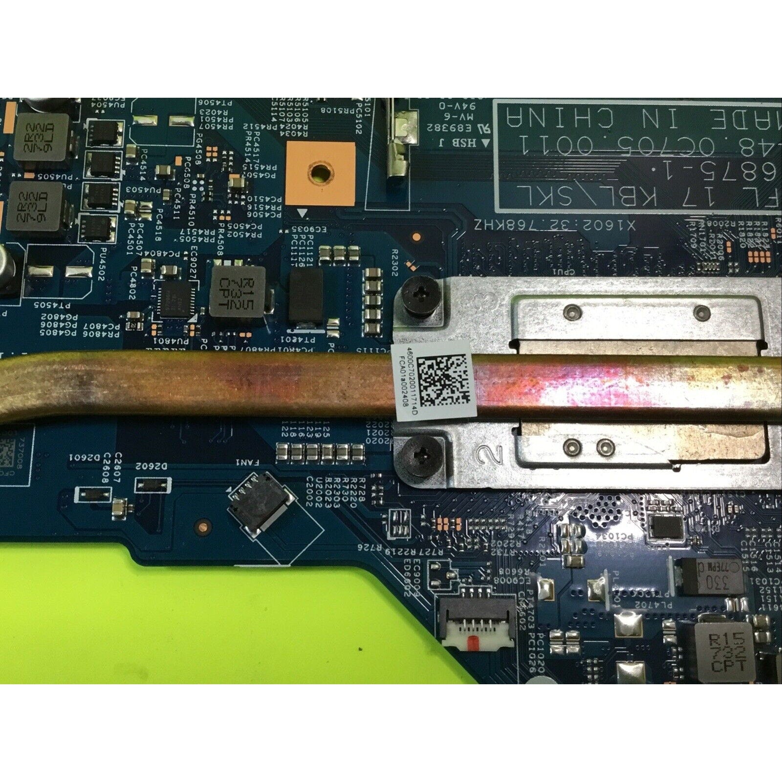 HP Intel Core i3-7100U Motherboard 925625-601