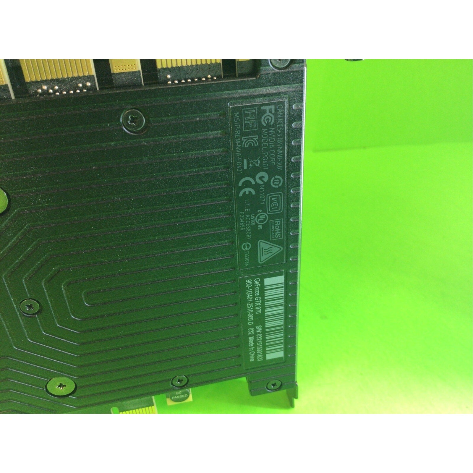 NVIDIA GeForce GTX 970 Founders Edition