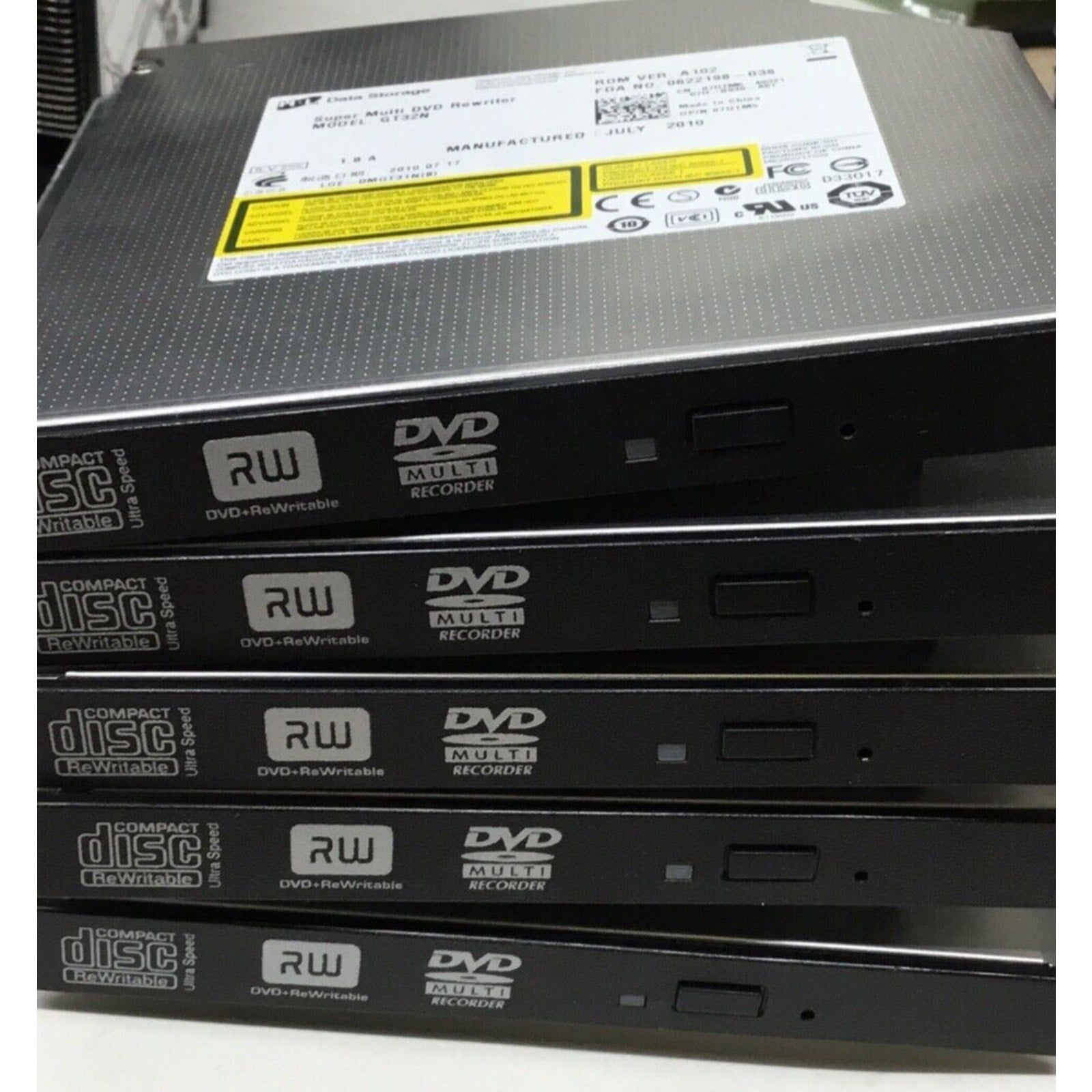(Lot of 5)- HL Data Storage For Dell GU90N Super Multi DVD Writer