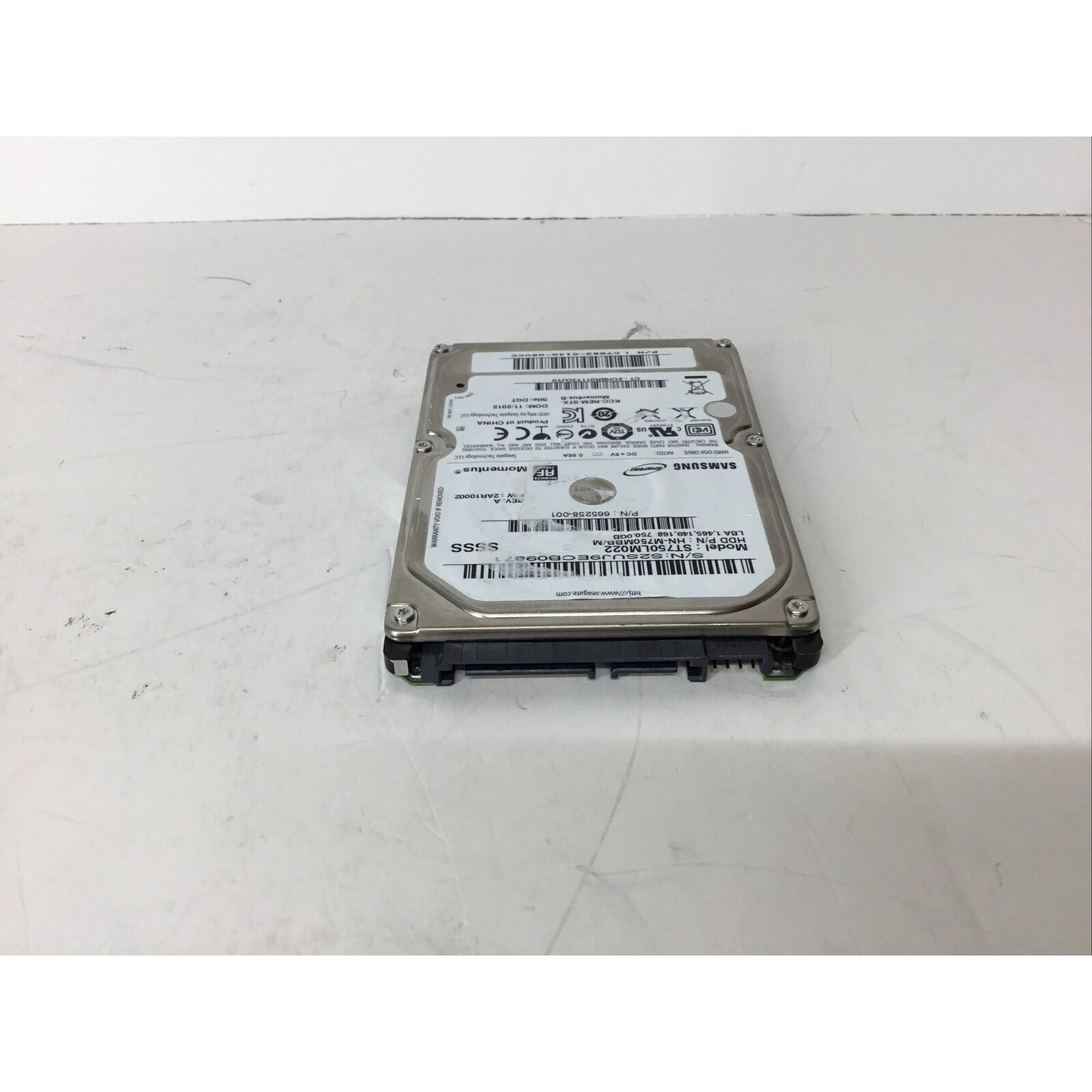 Samsung SpinPoint ST750LM022 750GB 2.5" Hard Drive HN-M750MBB/M 665258-001