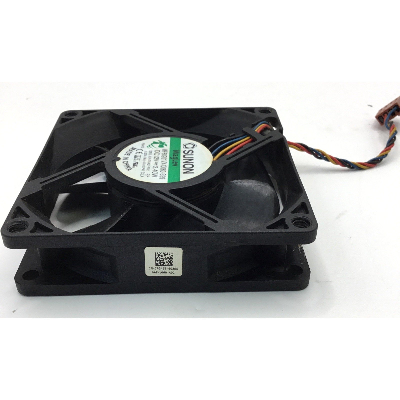 SUNON 80mm 12v 0.20A PWM 4-Pin Cooling Fan - MF80201VX-Q060-S99