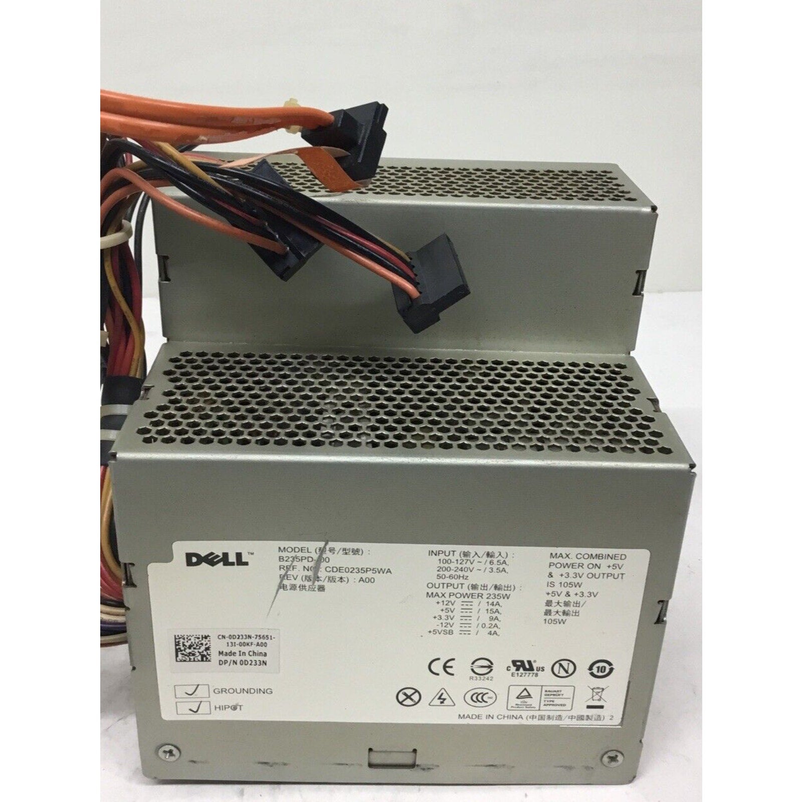 Dell 0M618F D235PD-00 235W Power Supply for Optiplex 360 380