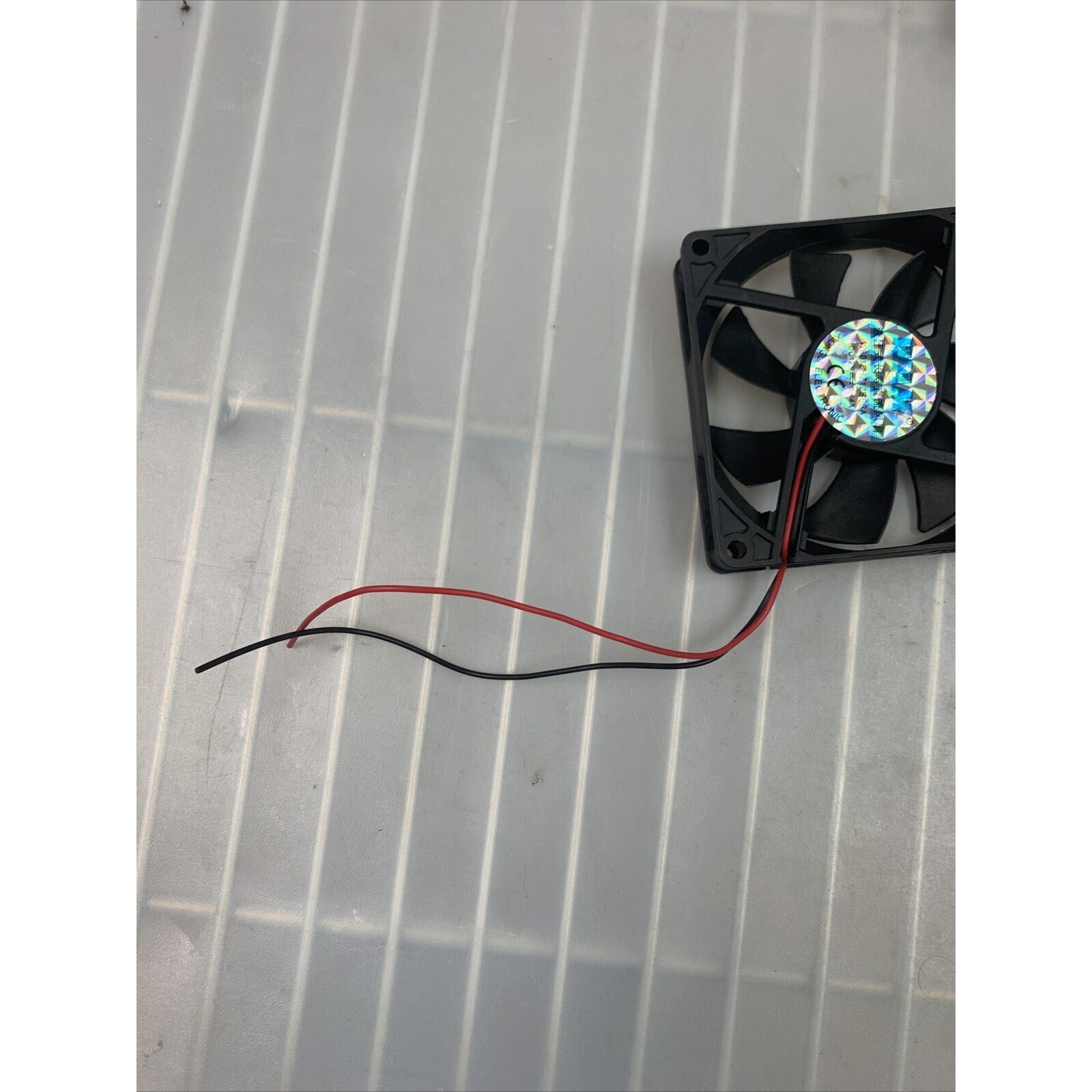 WAM w8015hz12sesa 80x15mm DC 12v Case Cooling Fan - 2 Wire Stranded