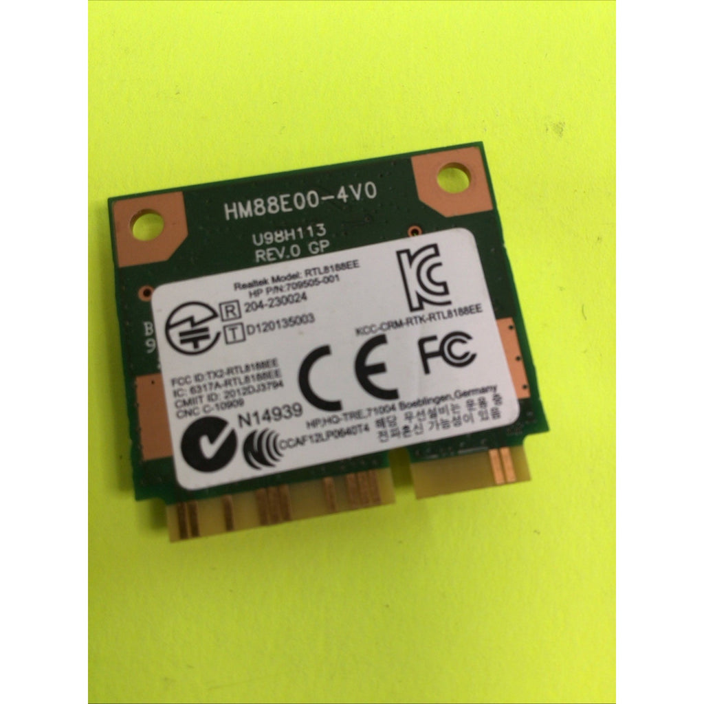 HP 709848-001 Realtek RTL8188EE 802.11n Mini PCI Express Wireless Card