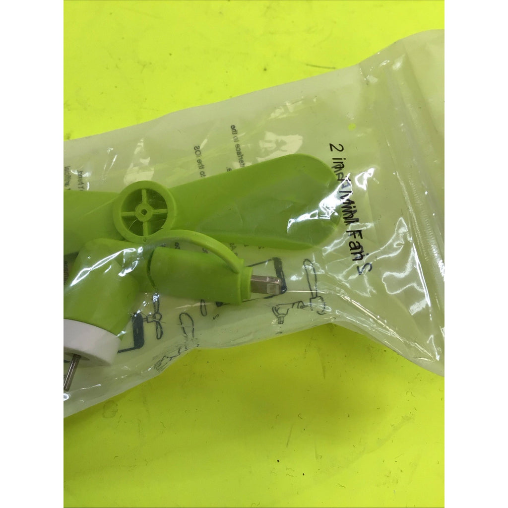 2-in-1 Mini Cell Phone Fan for Android and iPhone Portable USB Cooling Gadget