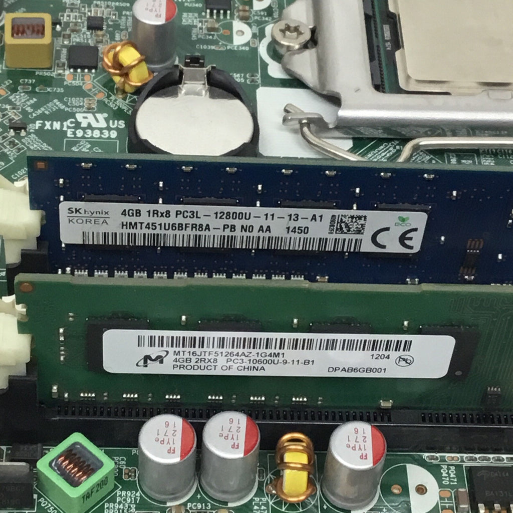 HP Elite Motherboard LGA1155 611793-002 i5-2400 8G No IO Shield