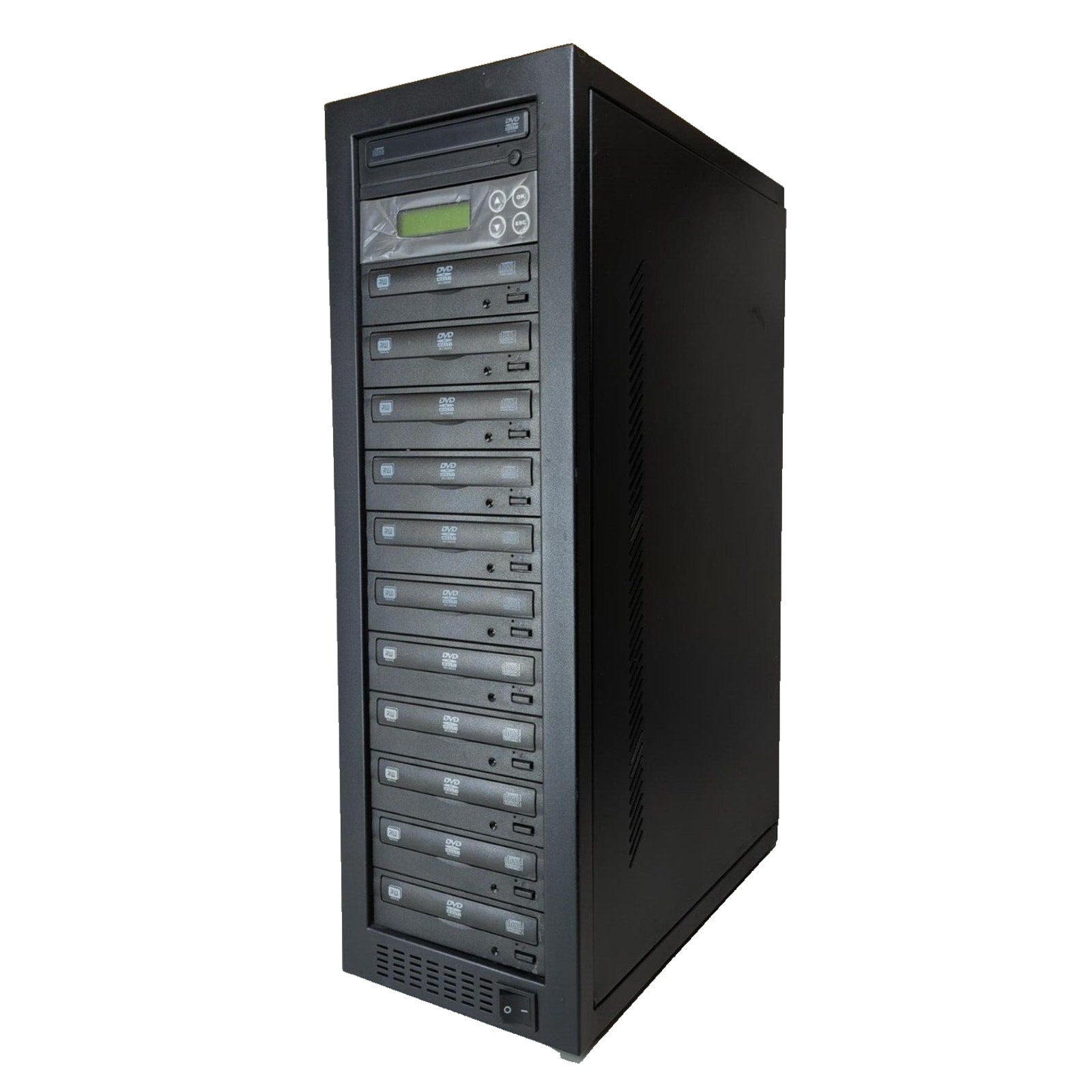 BX16-EP 1 Disc to 11 Target DVD CD Disc Duplicator Tower