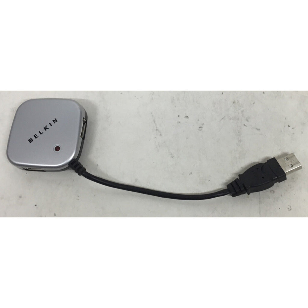Belkin F5U407 Hi-Speed USB 2.0 4-Port Hub (Silver)