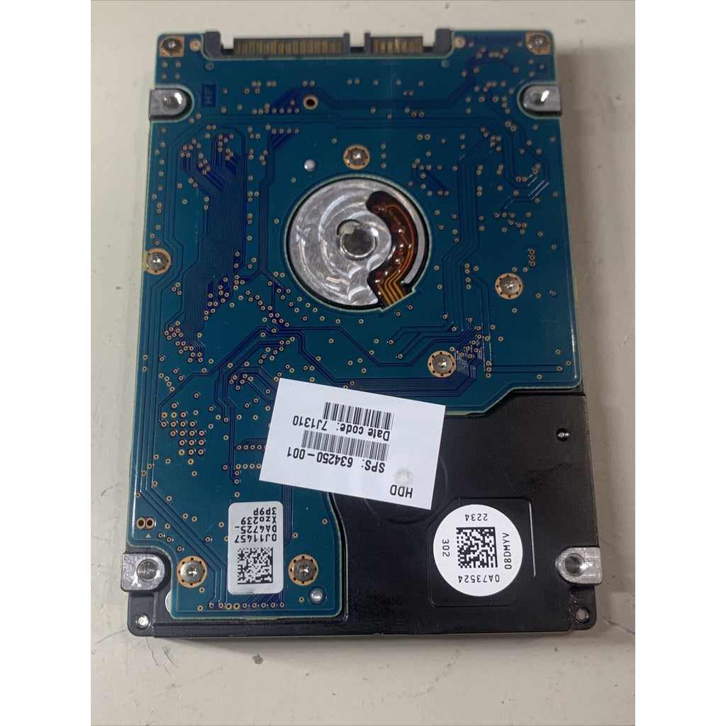 Hitachi 750Gb SATA 2.5" Hard Drive 5k750-750 HTS547575A9E384 0J15343 H2T750854S