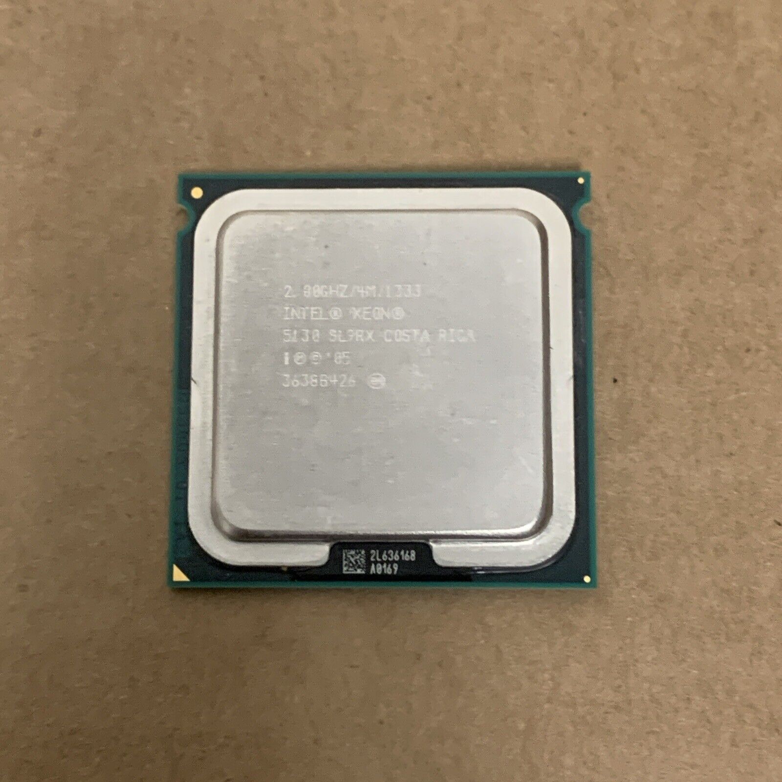 INTEL SL9RX Dual Core Xeon 5130 2GHz Socket 771 Woodcrest Processor CPU