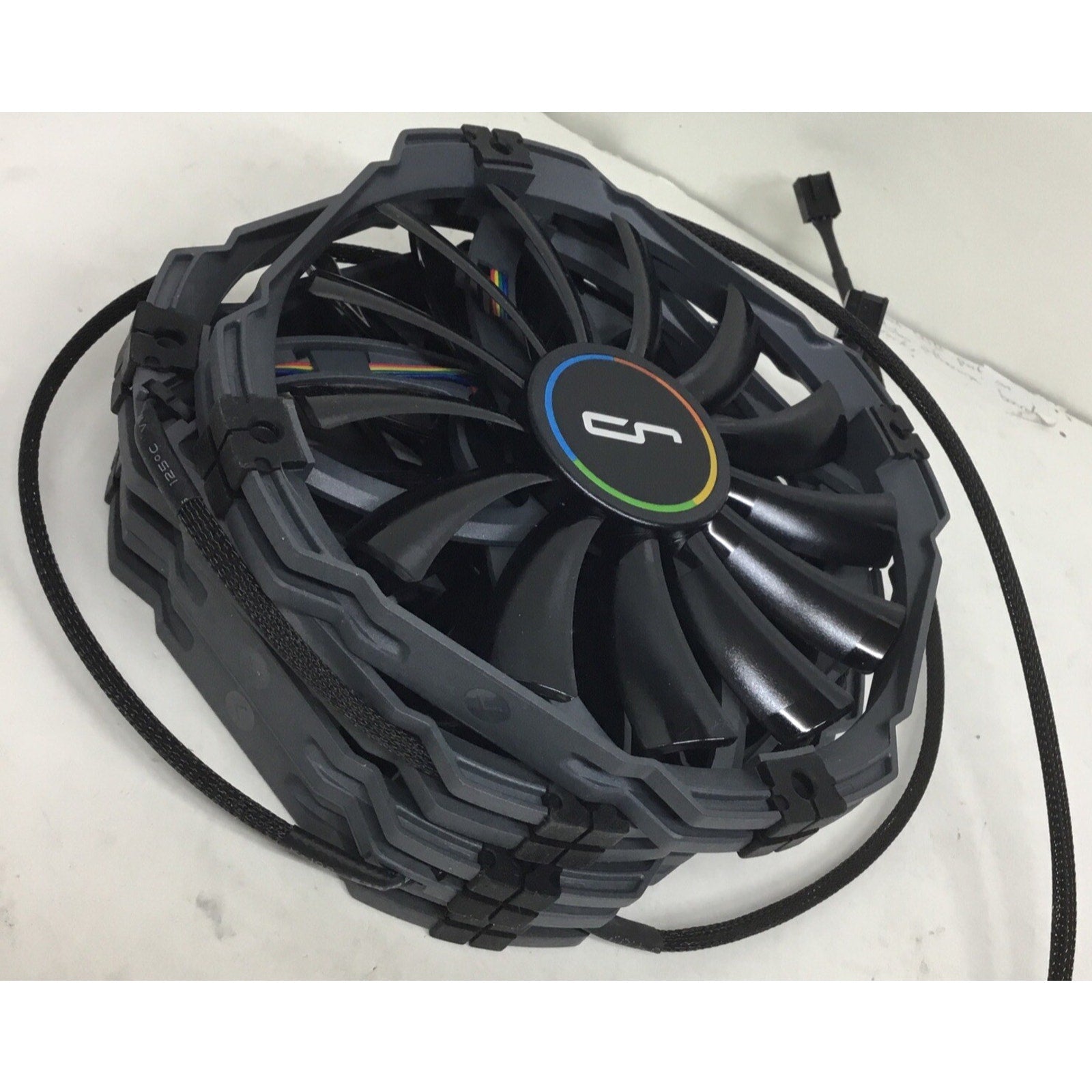 Lot of 4 Cryorig CR-XTA 140mm Slim Profile PWM System Case Fan