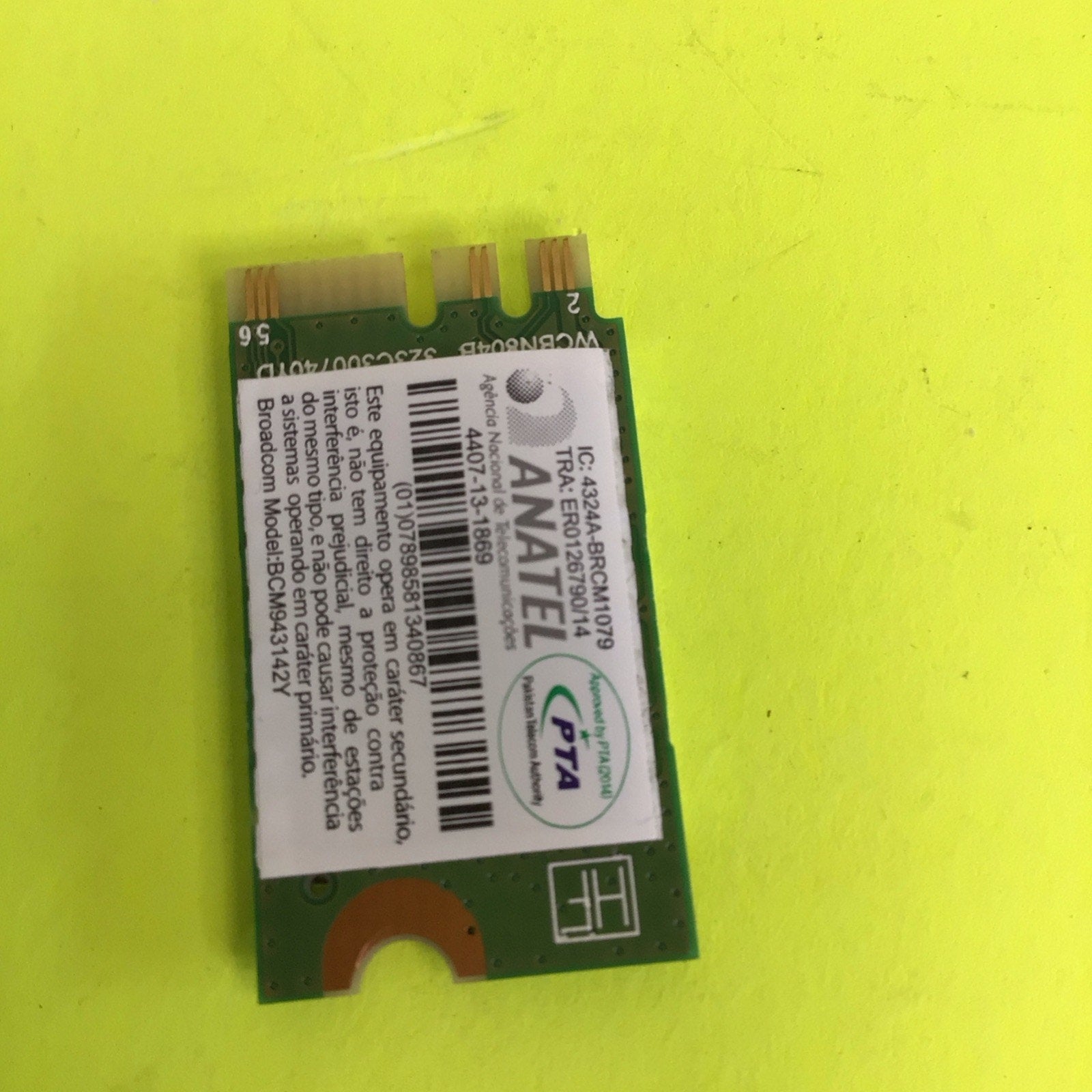 HP BCM943142Y 792200-001 WiFi WLAN Card+Bluetooth 4.0 for ENVY M6-P M6-P113DX