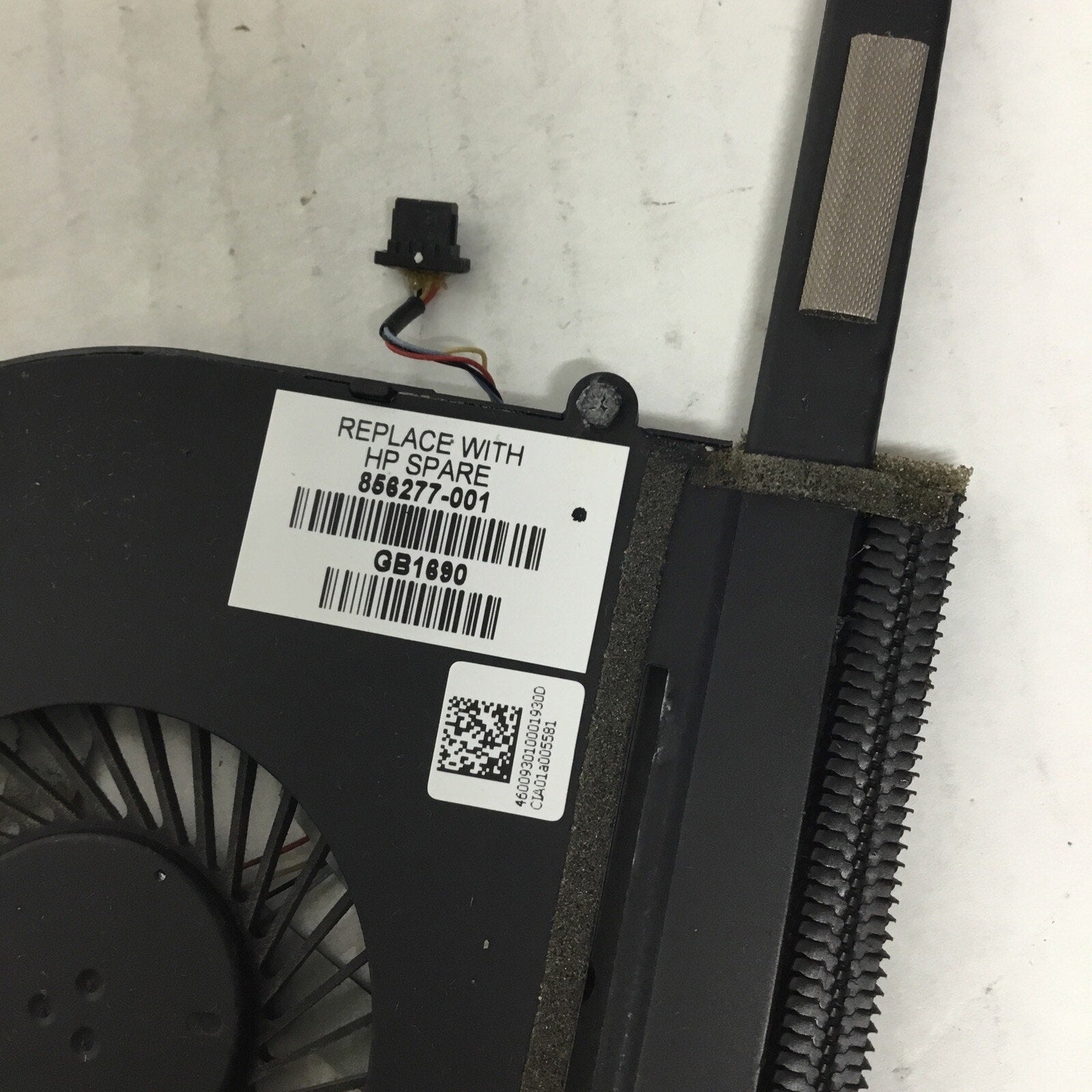 GENUINE HP ENVY x360 M6-AQ003DX CPU COOLING FAN & HEATSINK 856277-001 856277-001