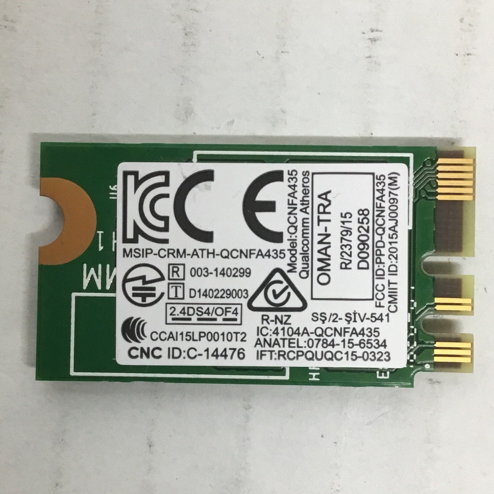 Oem Dell XPS 8940 8930 / G5 5000 5090 WIFI Bluetooth Wireless Card V91GK 0V91GK