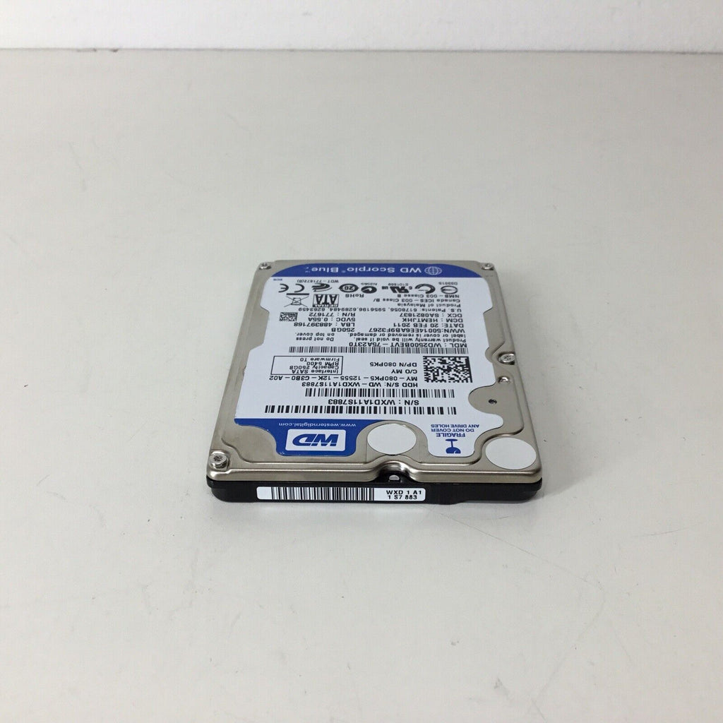 WD2500BEVT-75A23T0 Western Digital Scorpio Blue 250GB 5400RPM Drive