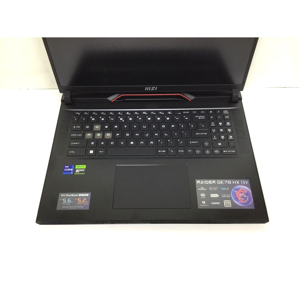 MSI Raider 17" 240Hz Gaming Laptop GE78HX 13VH-438 i9-13980HX 1TB 32GB RTX 4080