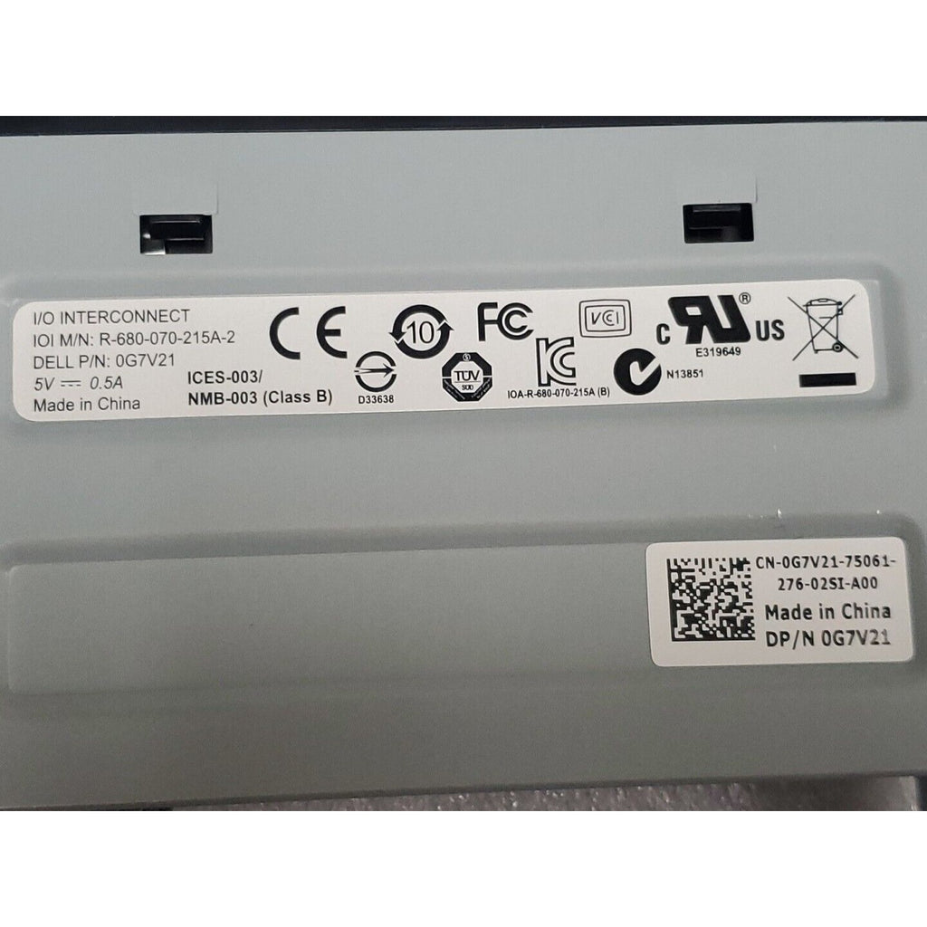 Dell Internal Media Flash Card Reader 0G7V21 with cable