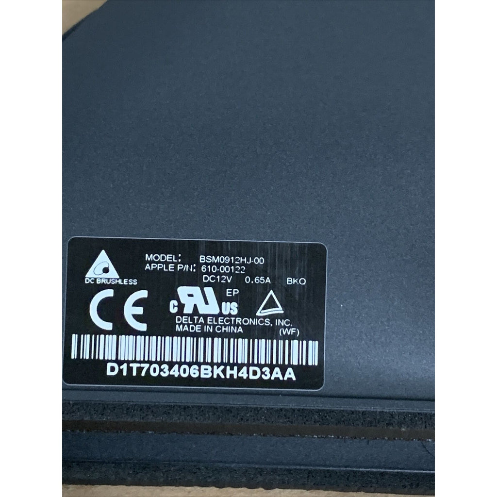 Apple 610-00122 iMac CPU Blower Fan - Pulled From A1418 - BSM0912HJ-00