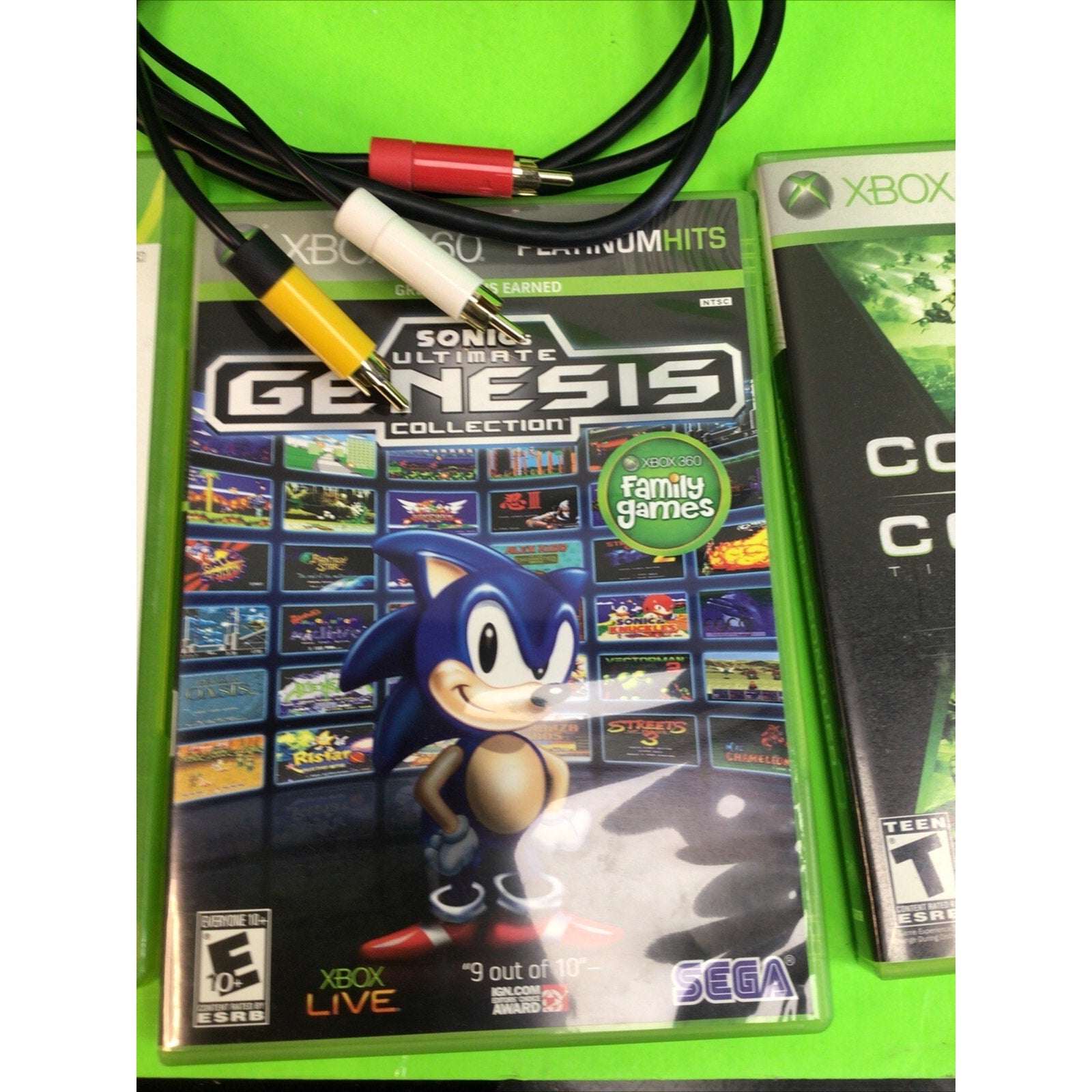 Microsoft Xbox 360 S 2GB Console Bundle With Kinect 2 Controllers 5 Games