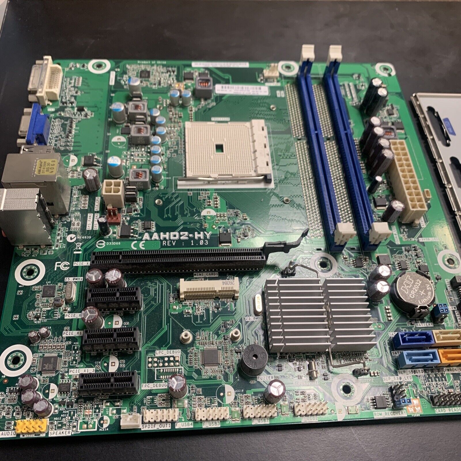 HP Pro 3405 Series Desktop AAHD2-HY FM1 Motherboard- 660155-001 657134-003