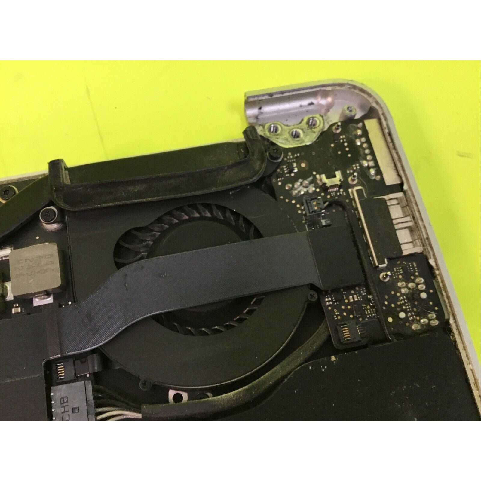 FOR PARTS Apple MacBook Air 13" A1466 Palmrest Assembly and Motherboard