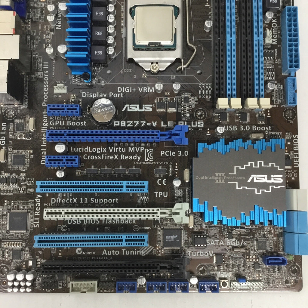 ASUS PBZ77-V Motherboard with I/O Shield