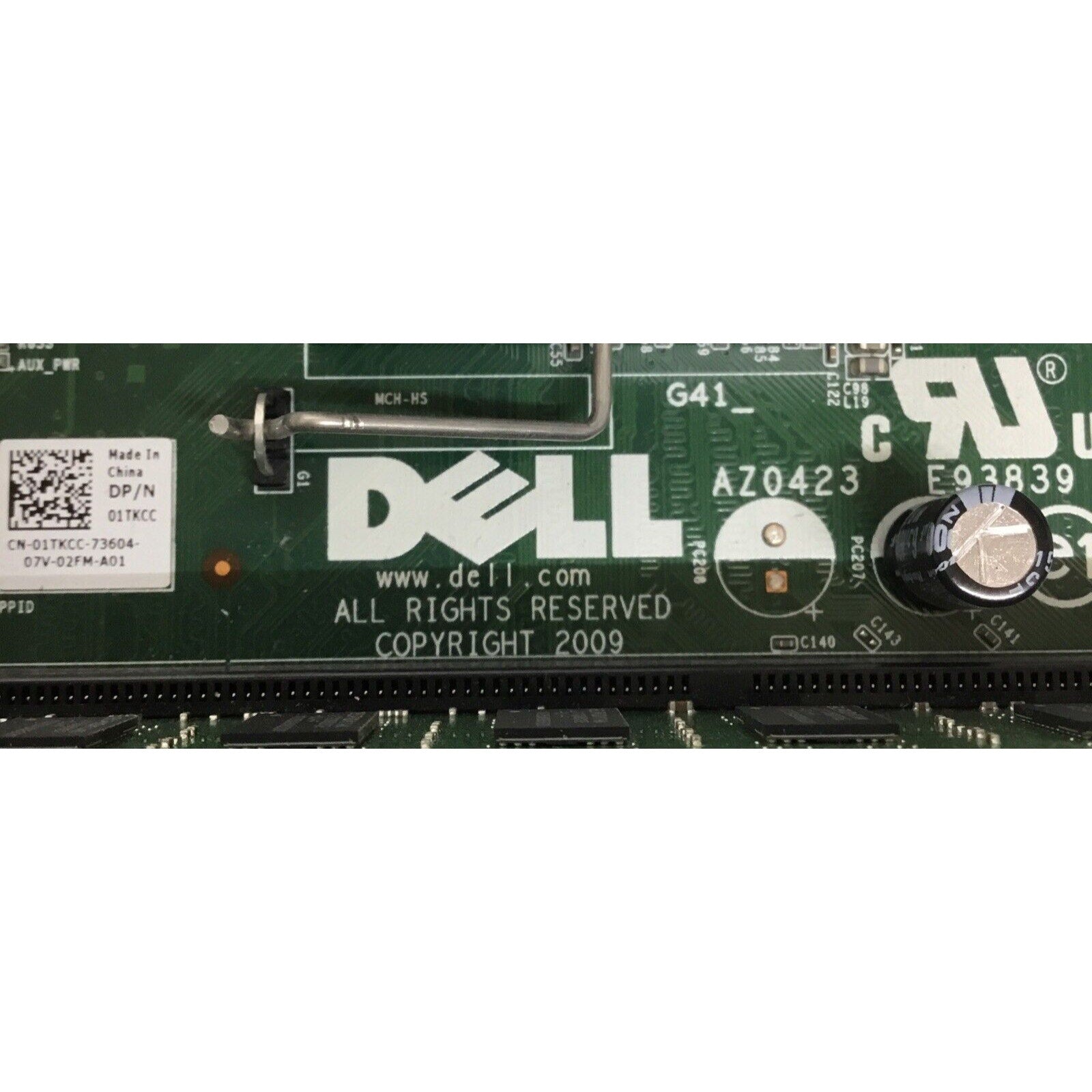 Genuine Dell Optiplex 380 SFF System Motherboard 1TKCC 01TKCC W/ CPU & Ram