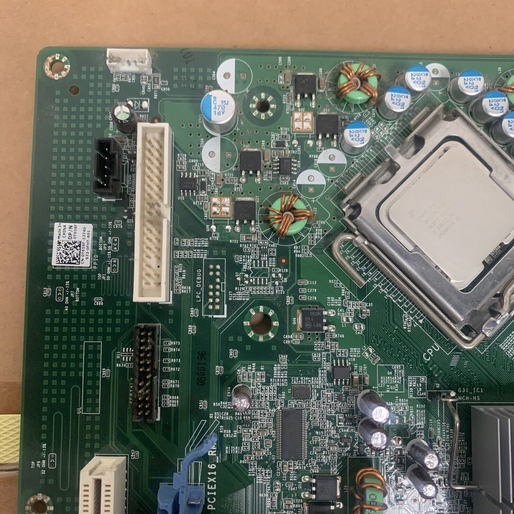 Dell Optiplex 360 0T656F Motherboard w/ Intel E7400 CPU - No I/O Shield