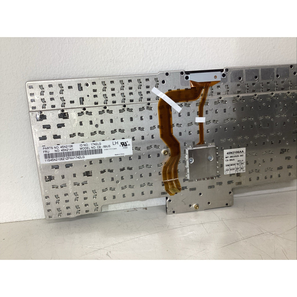 Lenovo ThinkPad 45N2106 US Keyboard - For Parts