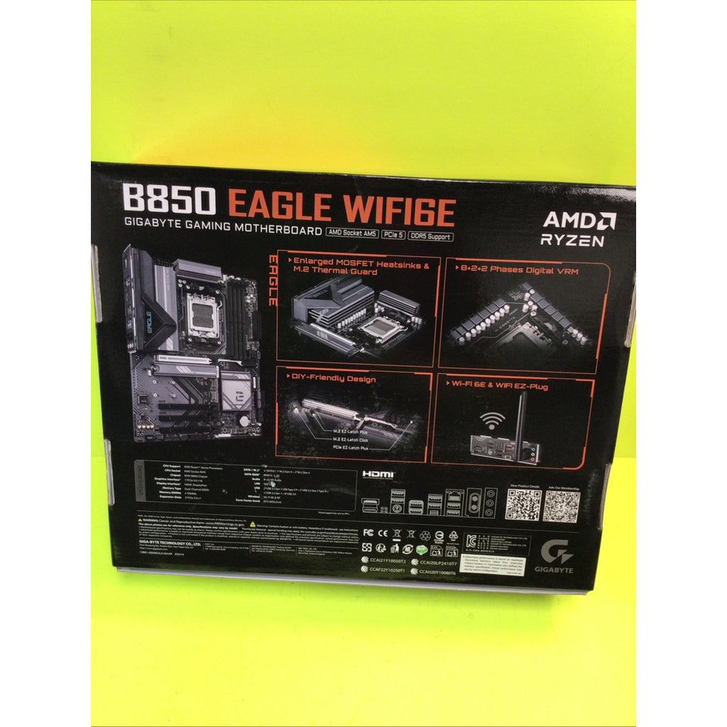 BOX for Gigabyte Eagle WIFI6E Empty Box For Display