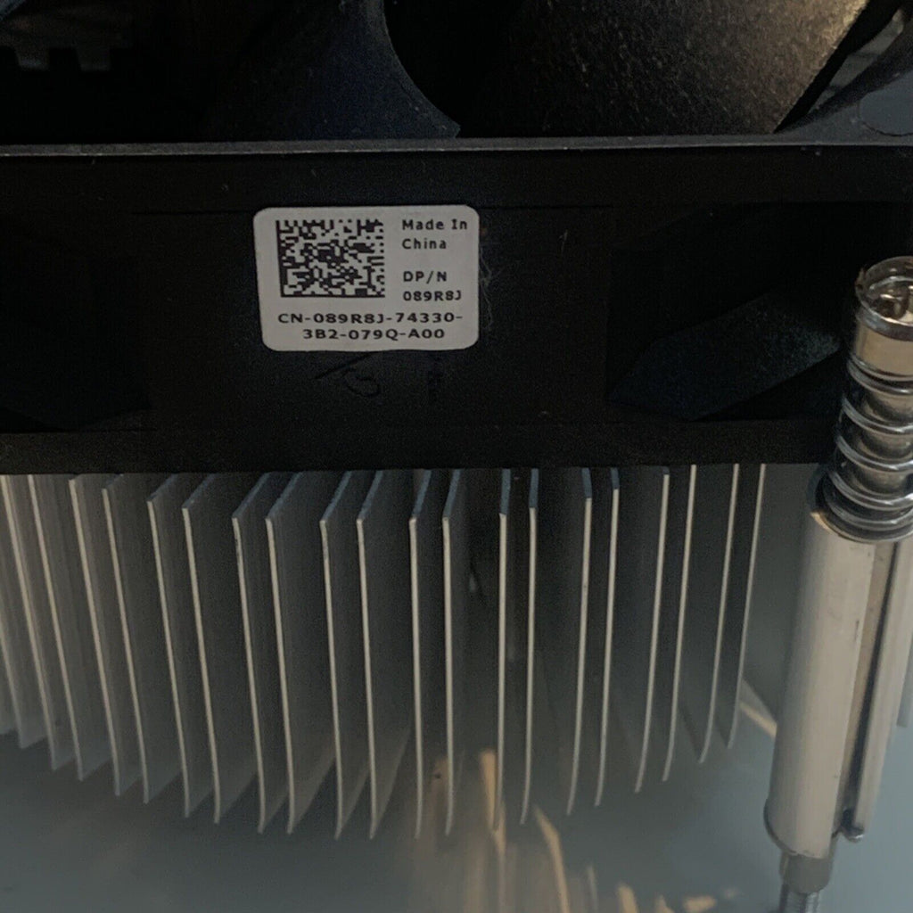 Dell OptiPlex 790 390 990 790 Desktop LGA1150 CPU Heatsink and Fan 089R8J 0G8CNY