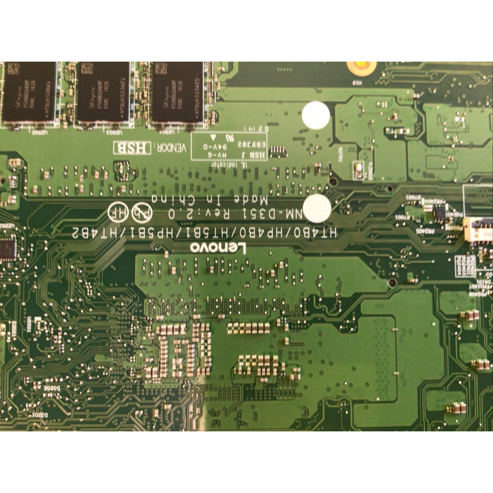 Lenovo ThinkPad T15 Gen 2 Core i5 1135G 16GB RAM Mainboard FOR PARTS or REPAIR