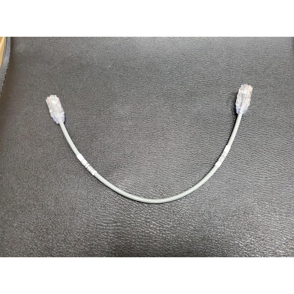 Panduit UTP28SP1GY-Q CAT 6 T568B Network Patch Cable 1 FT (Gray) 17304349Q