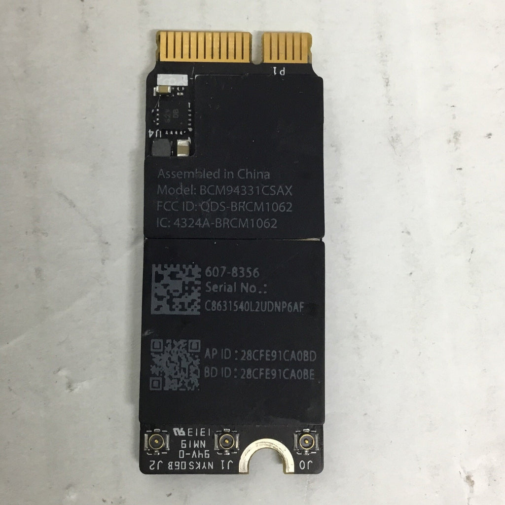 607-8356 Apple Airport/Bluetooth Card Macbook Pro A1398