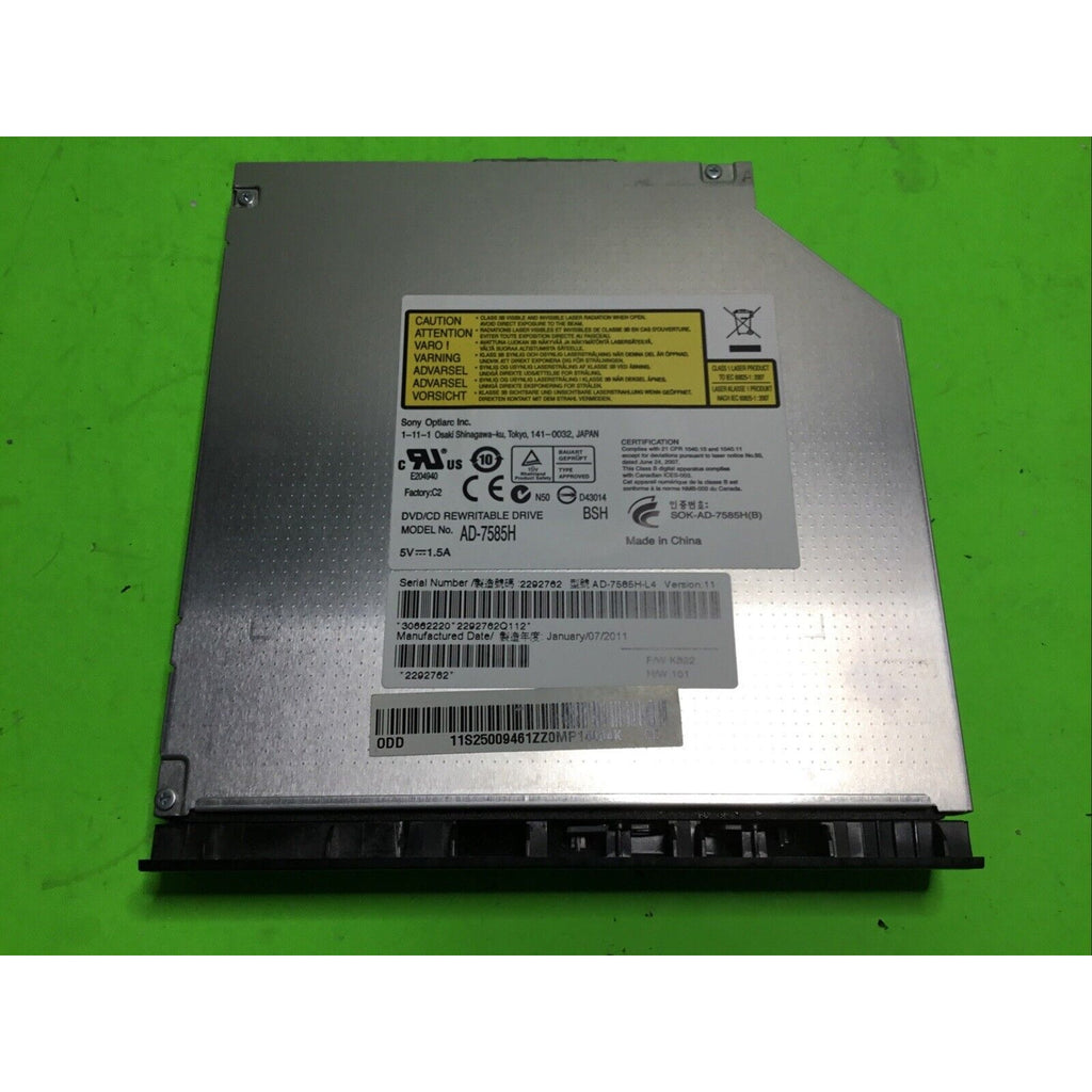 DVD/CD Rewritable Drive SATA 12.7mm Lenovo G560 AD-7585H
