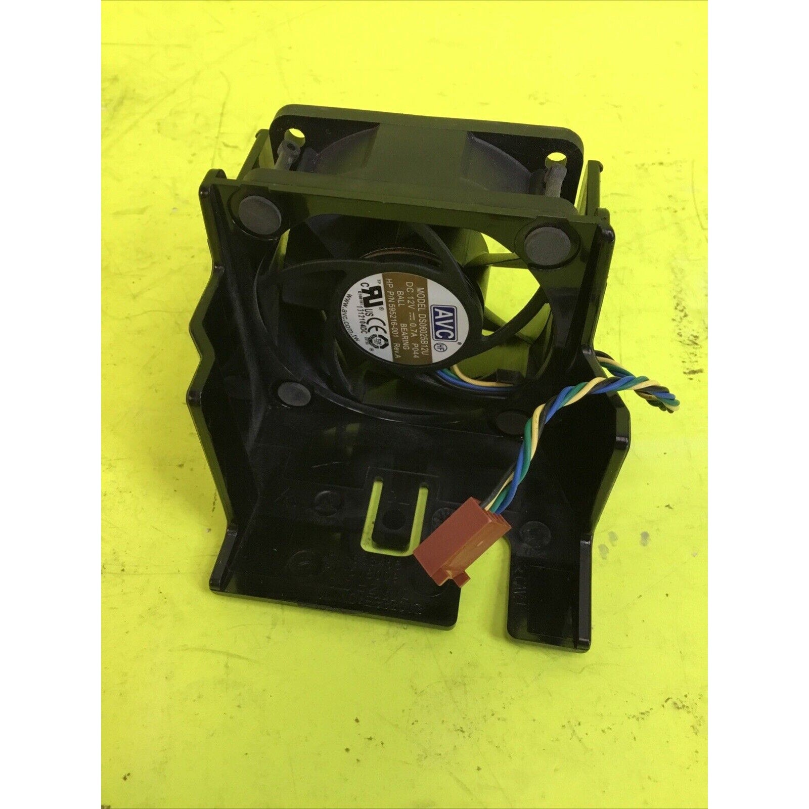 HP Elite 8100 8200 8300 Ultra Slim Desktop 60mm Case Cooling Fan with Air Duct