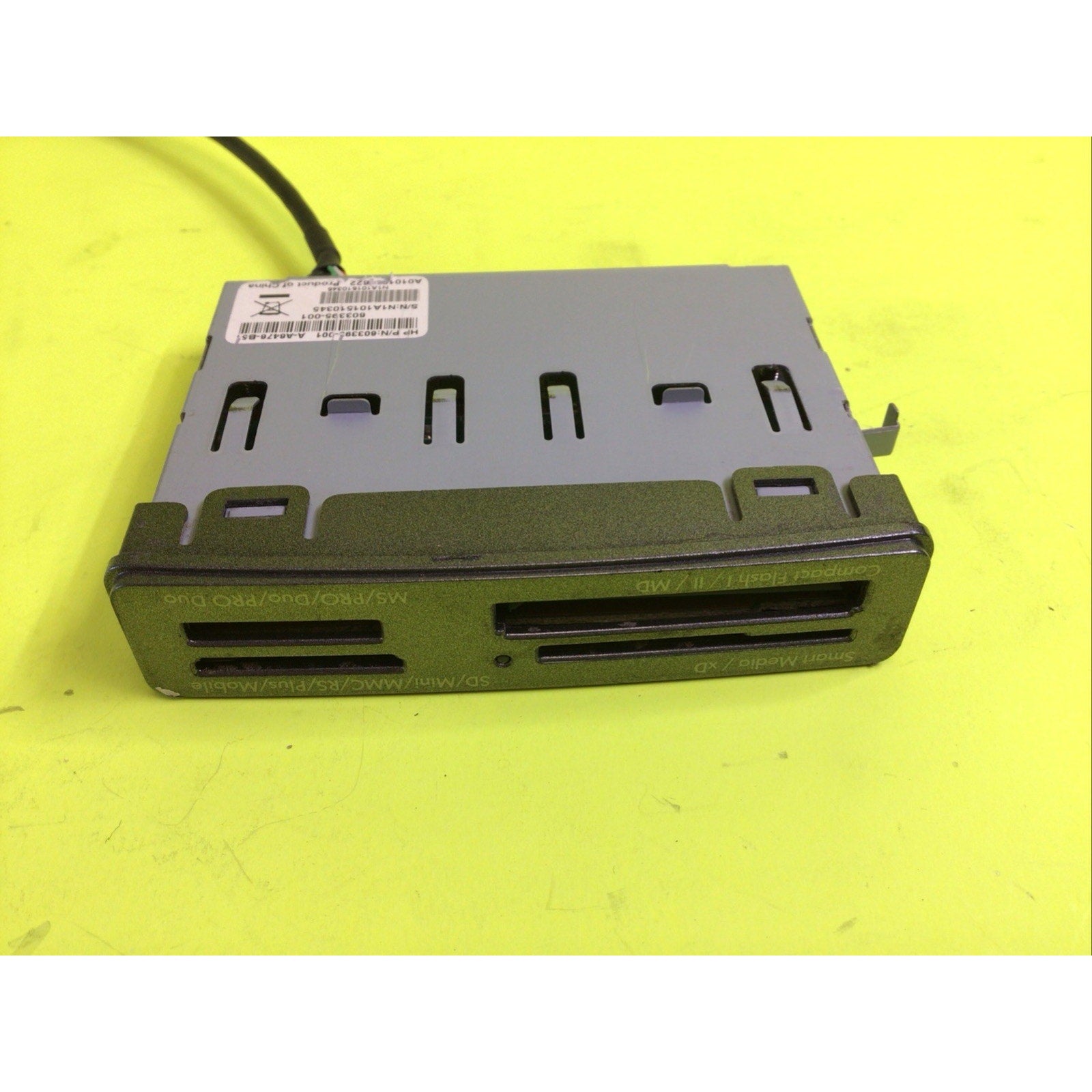 HP Pavilion Desktop Internal Memory Card Reader 603395-001 P6754y P6000 Series