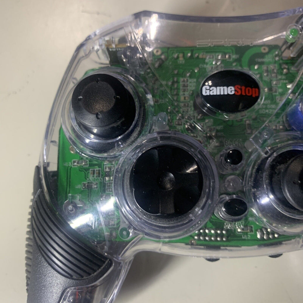 GameStop Spirit Xbox Wireless Transparent Controller - No Battery/Missing Dongle