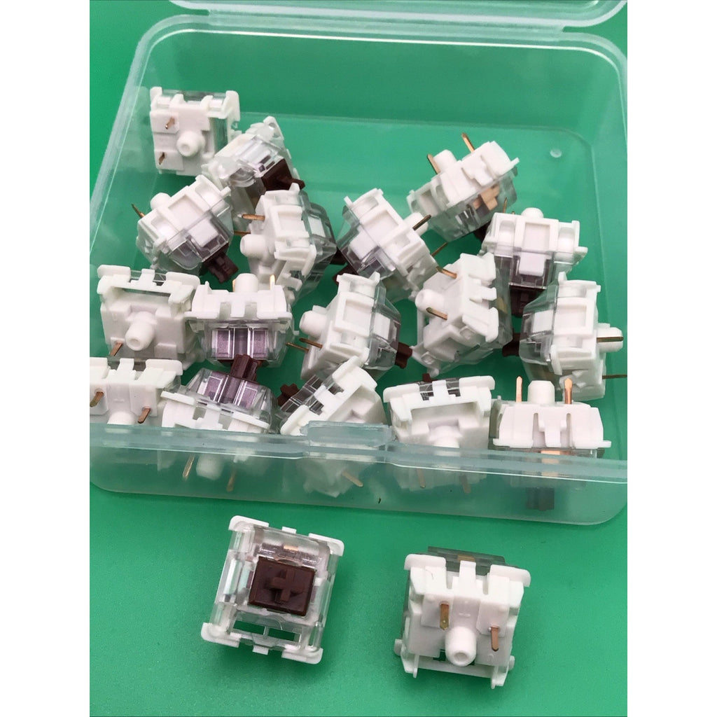 19 Pieces Gateron Brown Replacement Keyboard Switches