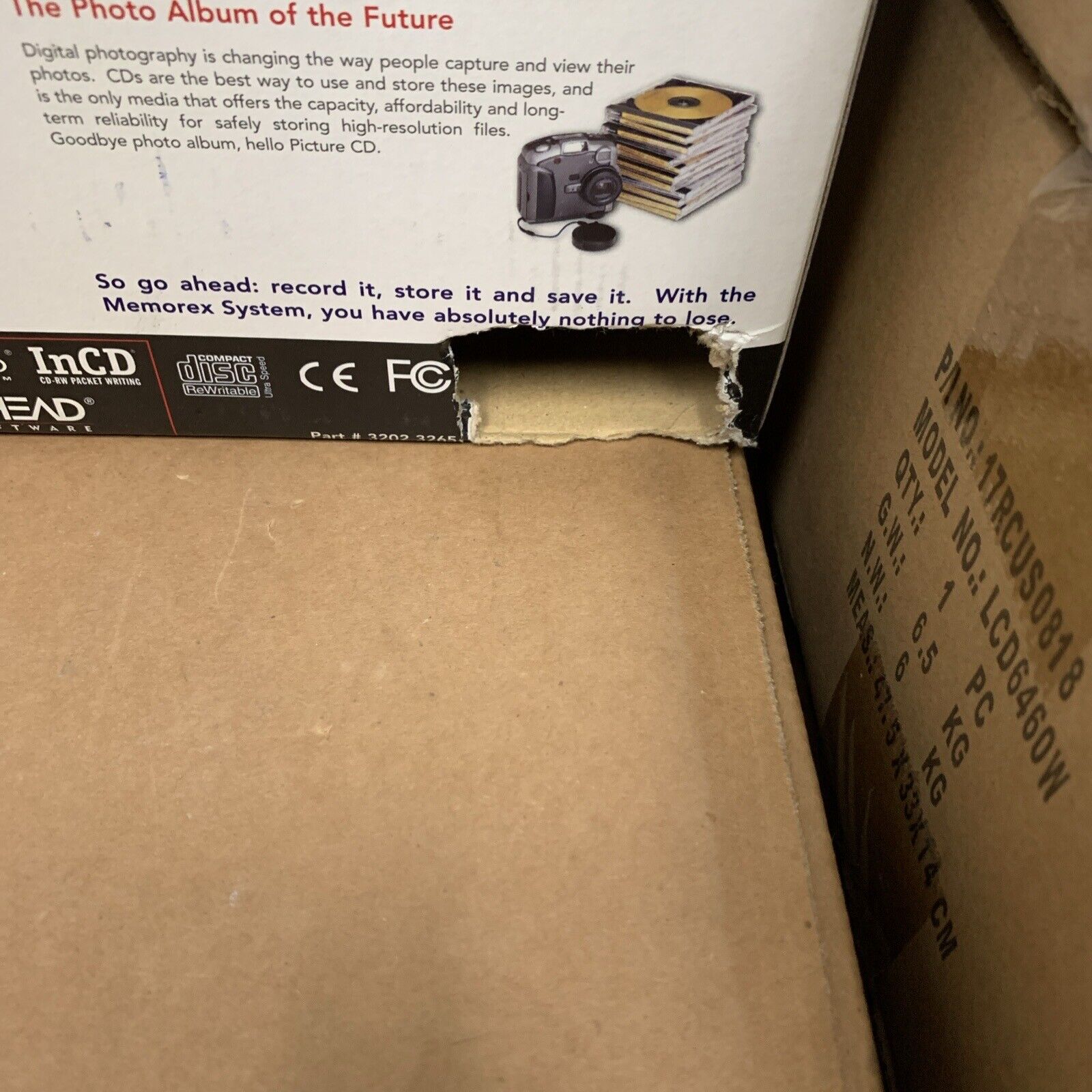 Vintage Hewlett Packard HP IDE CD-Writer Plus 8250i