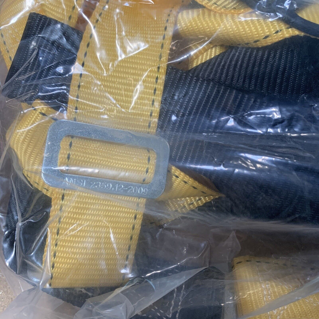 5-Point Fall Protection Warehouse/Roofers/Construction Safety Harness - Yellow