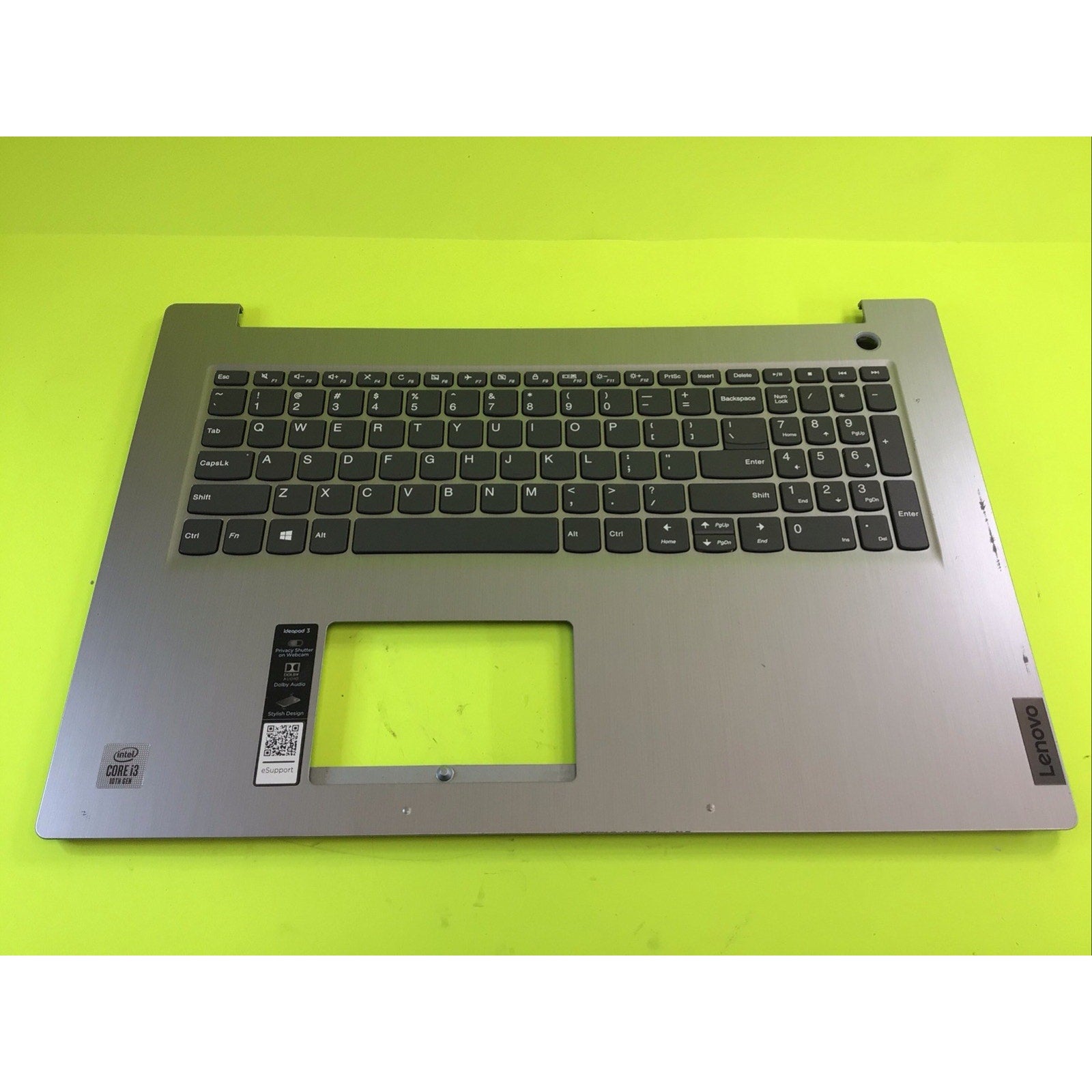 Lenovo IdeaPad 3-17IIL05 Keyboard Palm Rest Assembly