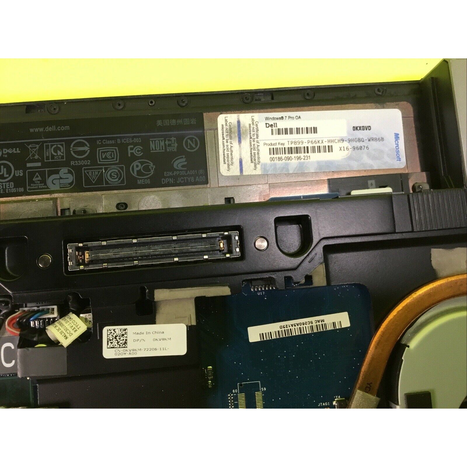 Dell Latitude E6510 Laptop FOR PARTS or REPAIR