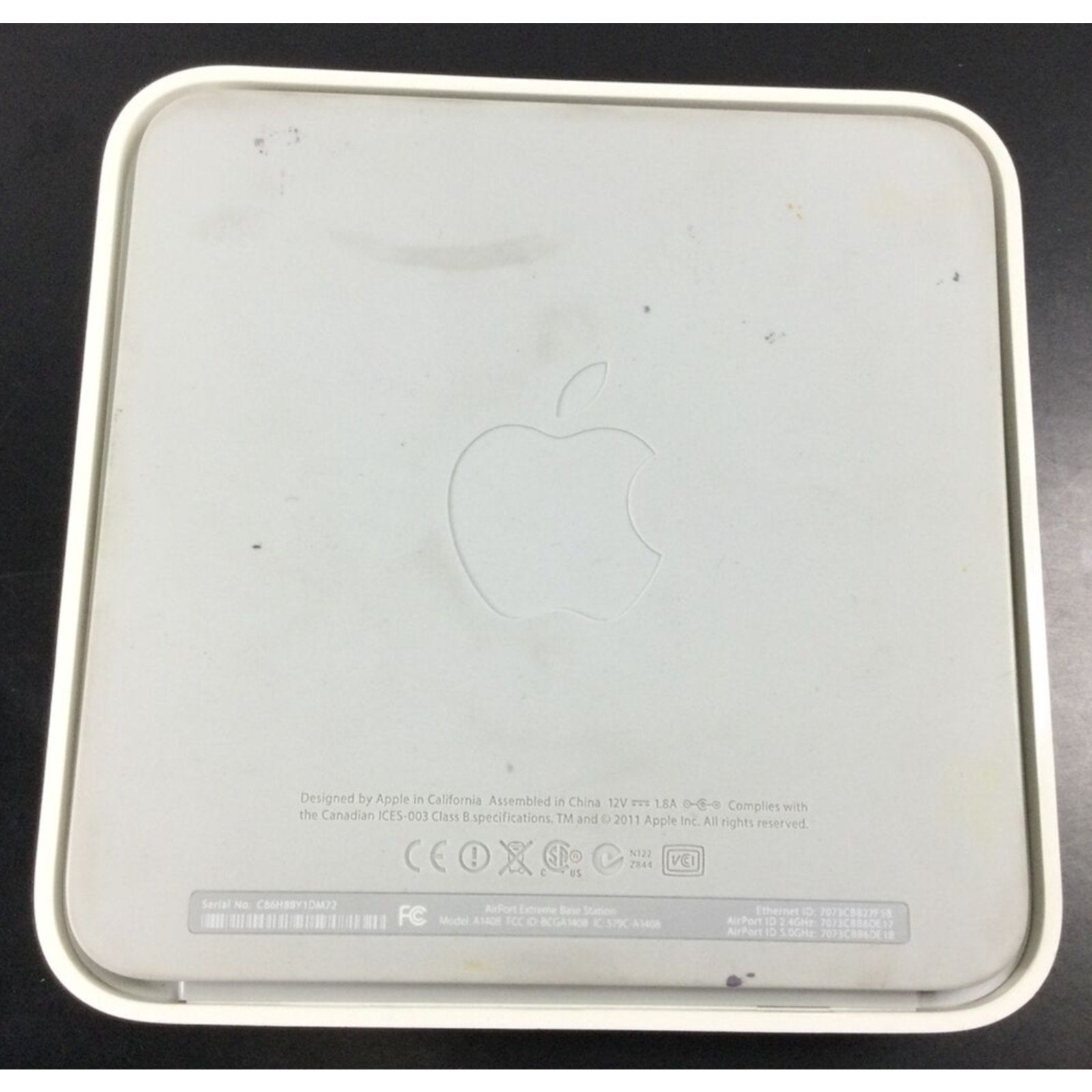 Apple A1143 AirPort Extreme Base Station No Power Cable