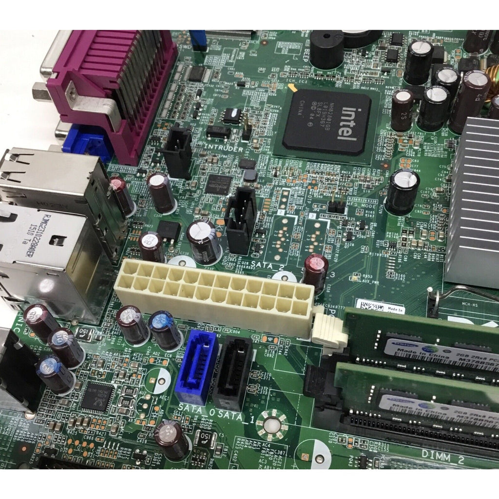 Genuine Dell Optiplex 380 SFF System Motherboard 1TKCC 01TKCC W/ CPU & Ram