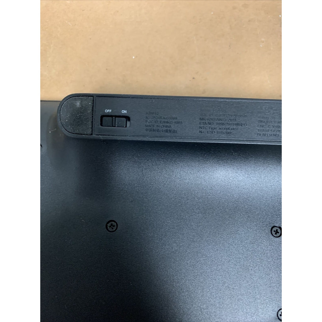 Genuine Dell Wireless Keyboard KM632 0KJW6K KJW6K (USB Receiver Not included)