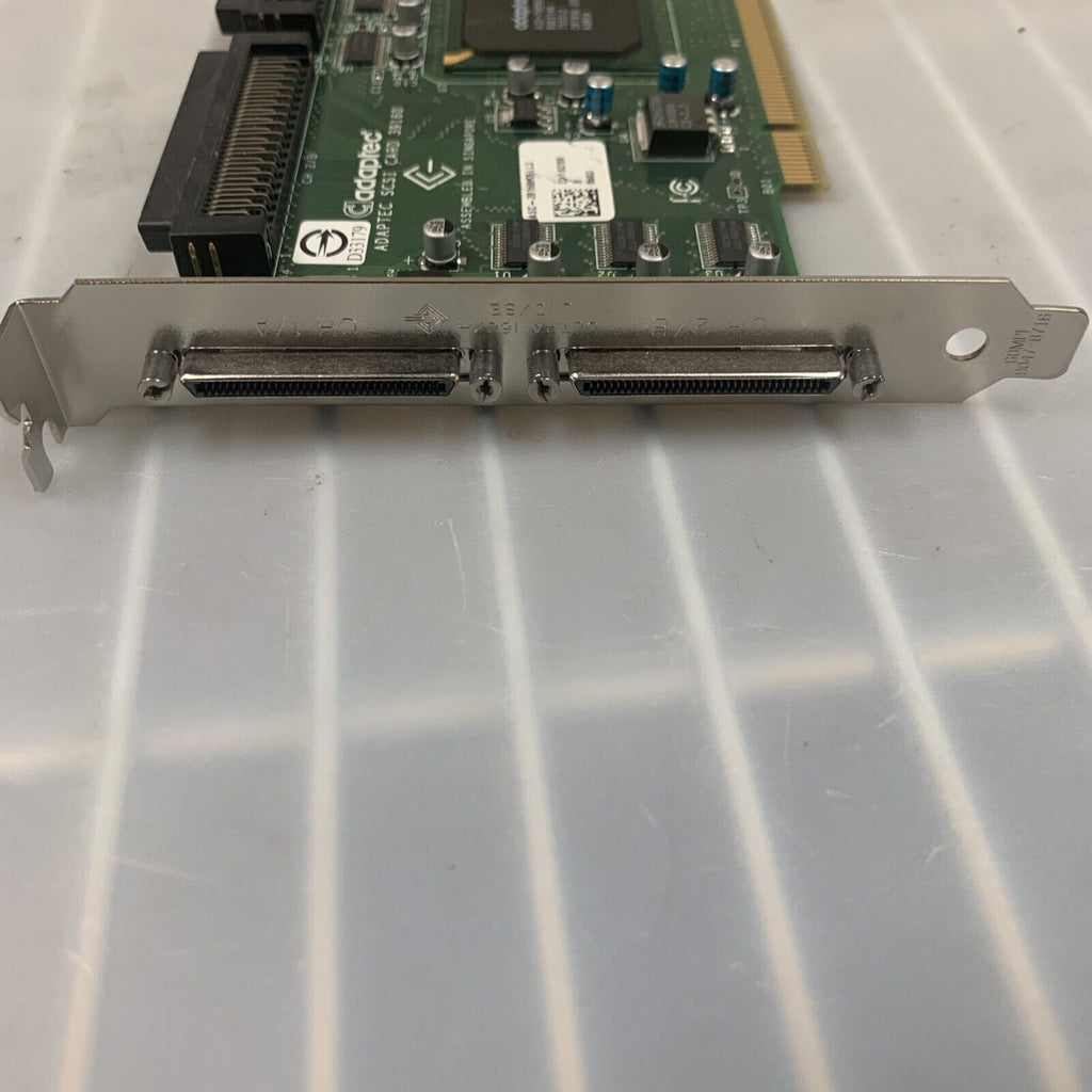 Genuine Dell Adaptec ASC-39160 U160 SCSI Dual Channel HBA PCI-X FREE SHIPPING!