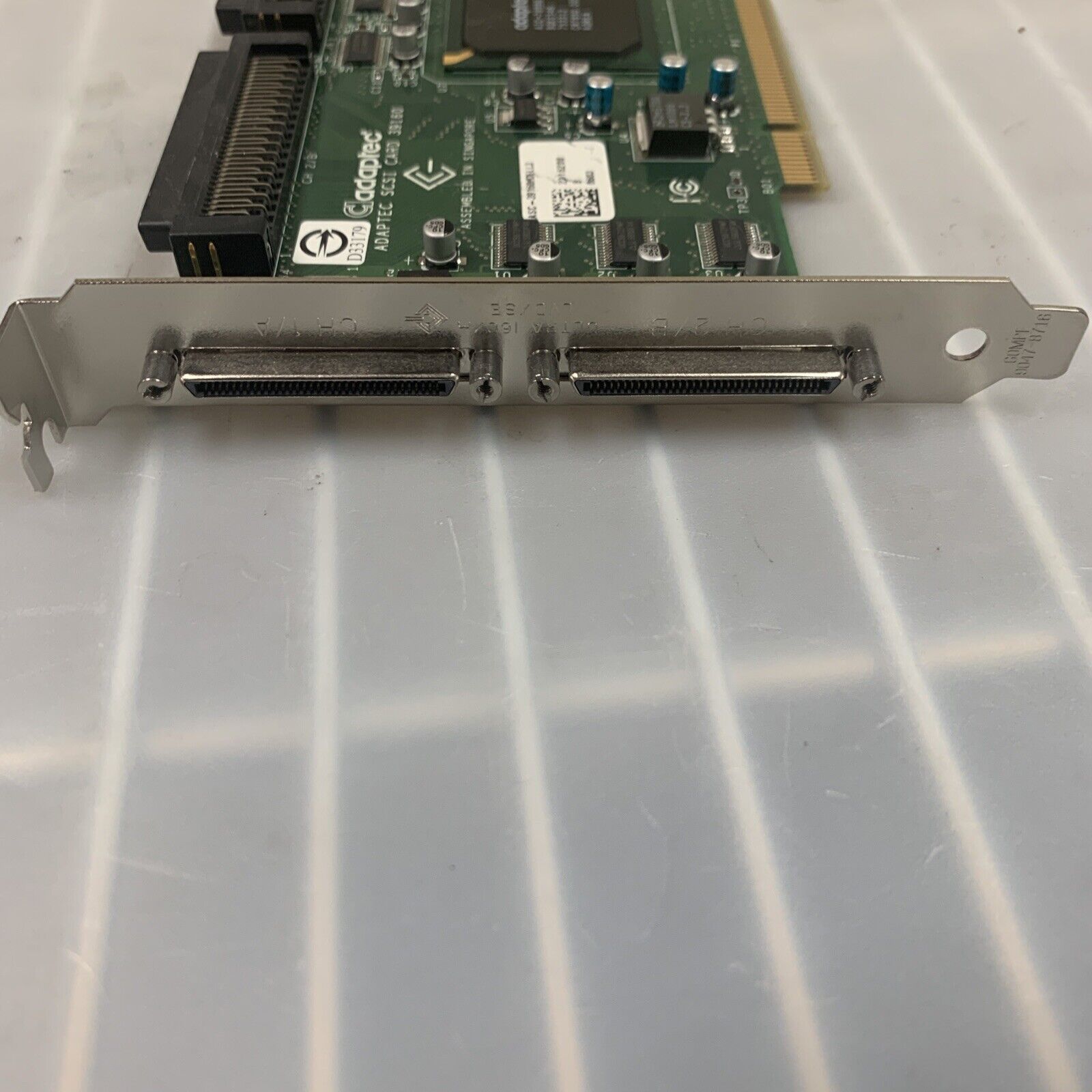 Genuine Dell Adaptec ASC-39160 U160 SCSI Dual Channel HBA PCI-X FREE SHIPPING!