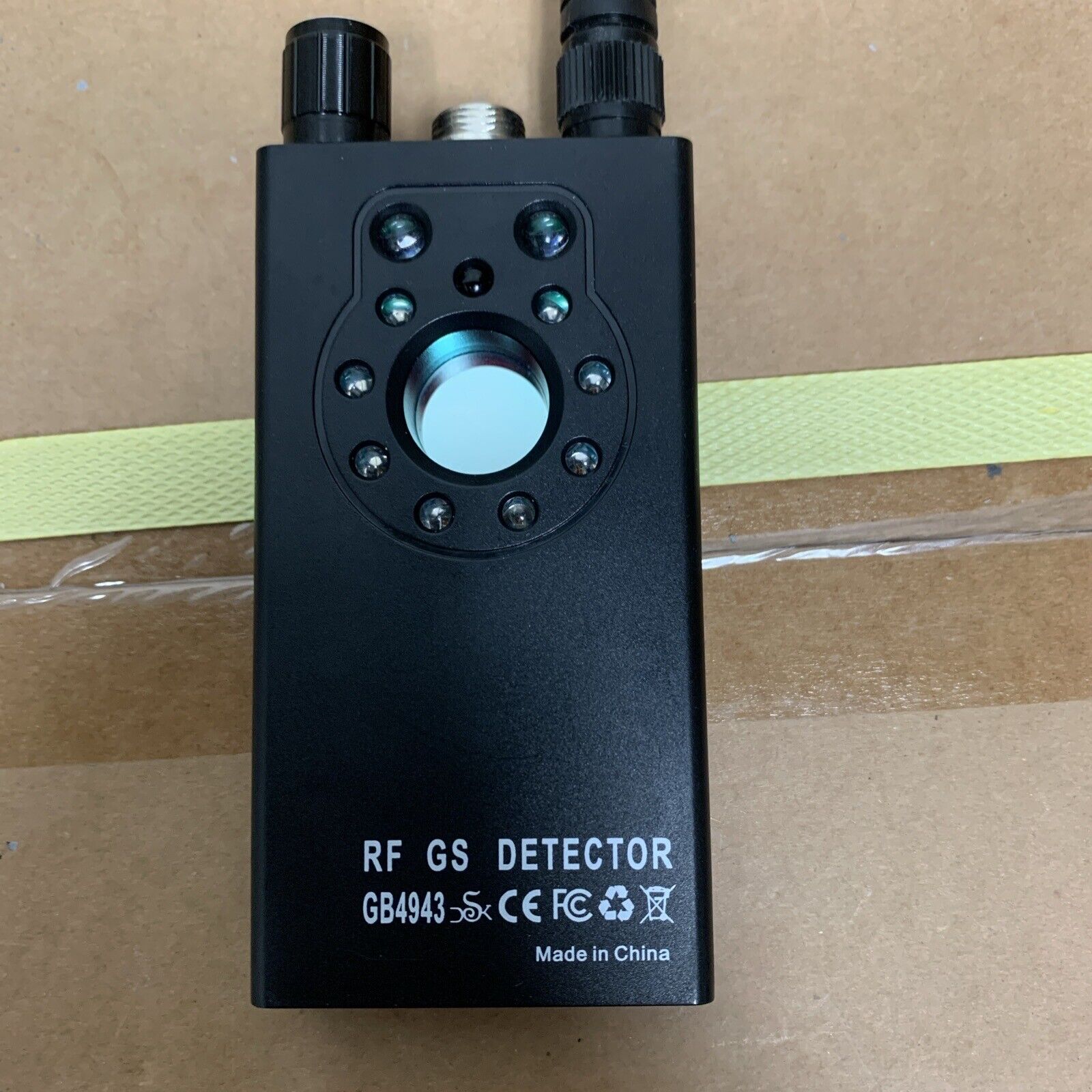 K19+ Anti Spy Detector Hidden Camera Detectors Bug Detector RF Detector - As Is